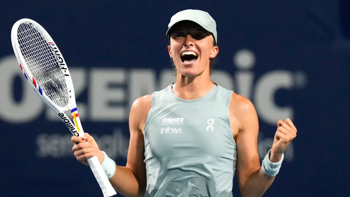 ‘No looking back’: Gruelling wins from Swiatek, Rybakina set stage for NBO final