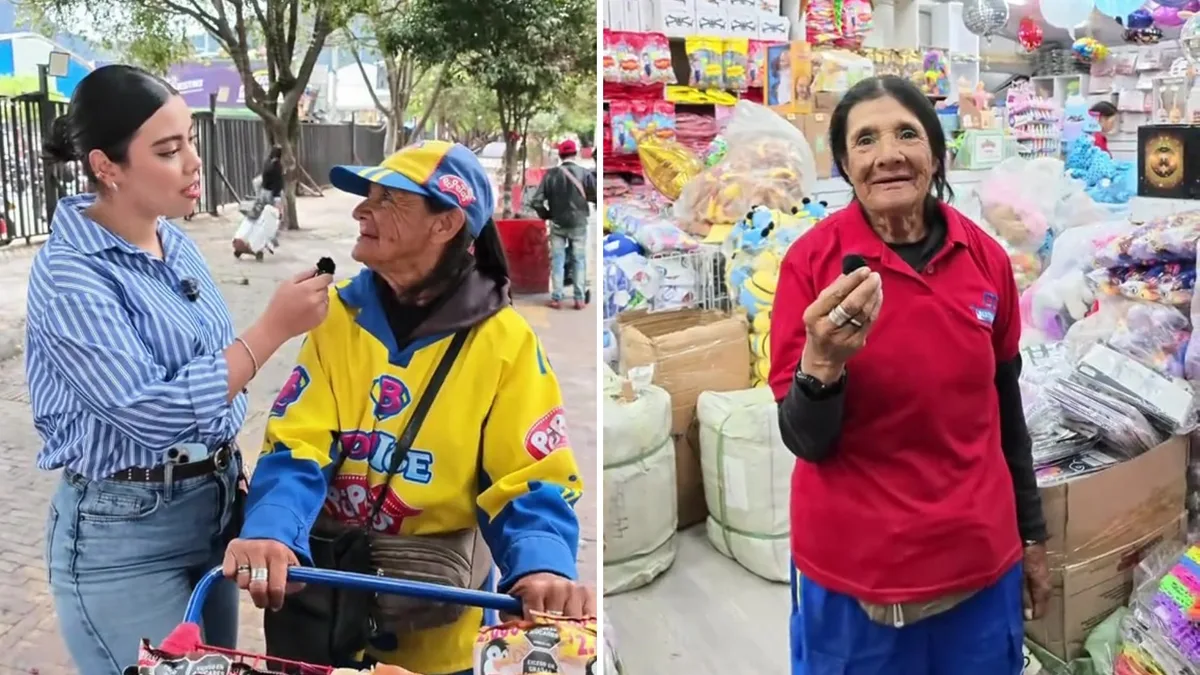 Vendedora ambulante de 70 años conmovió las redes sociales tras participar en una publicidad: así se hizo viral en TikTok