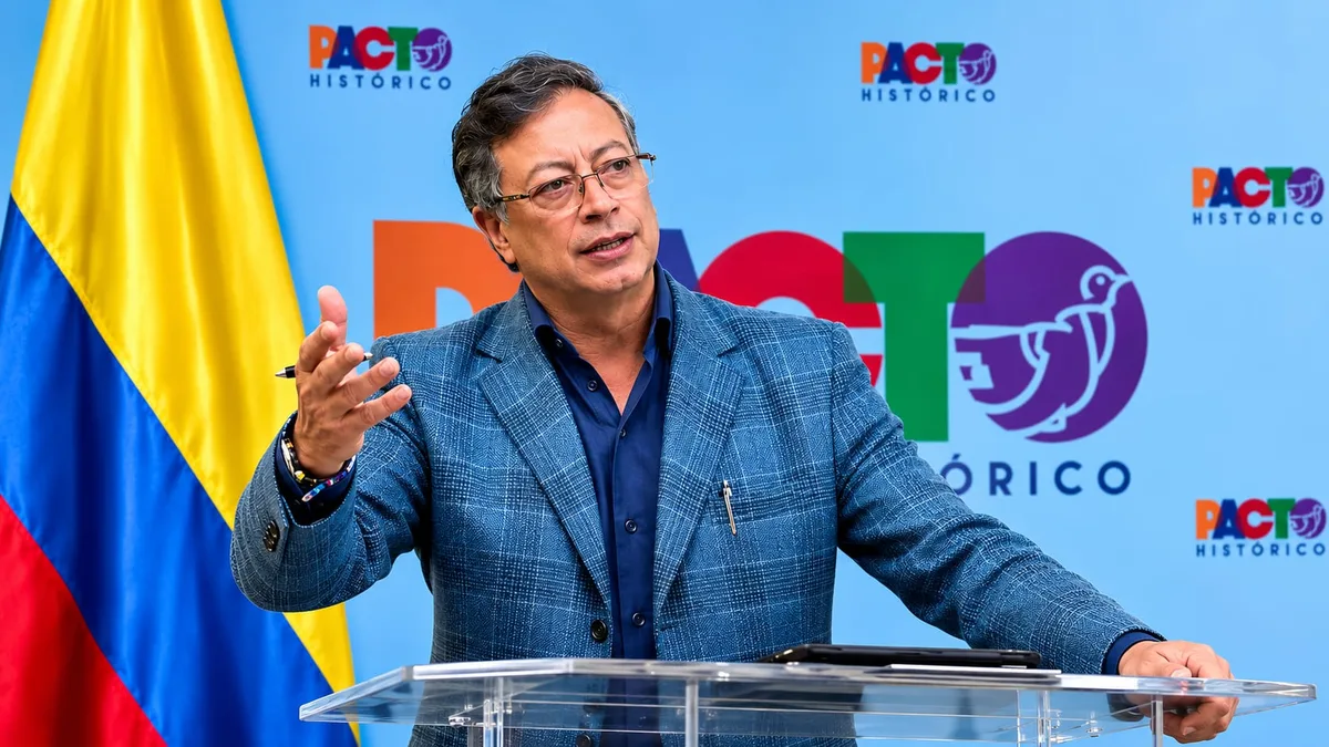 Gustavo Petro fue elegido como presidente del Pacto Histórico: advirtió que podría convocar a un paro nacional contra el Gobierno de Abelardo de la Espriella