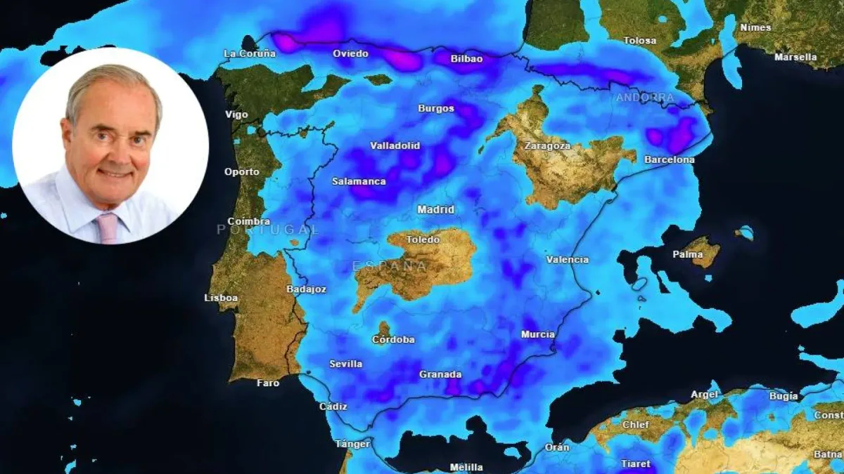 José Antonio Maldonado, meteorólogo: "El tiempo está a punto de cambiar, con un descenso de temperaturas e inestabilidad"