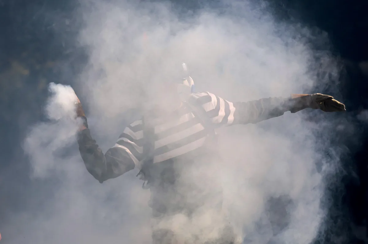 Mass demonstrations in France spiral into worst violence in decades