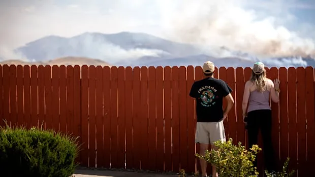 Fast-moving wildfire threatens Reno, Nevada, forcing thousands to evacuate