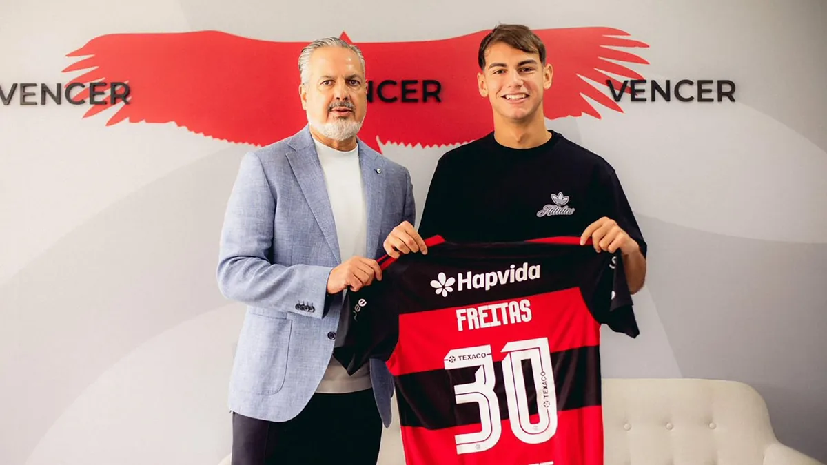 La presentación de Joaquín Freitas en Flamengo tras dejar River Plate: “Es un club gigante”