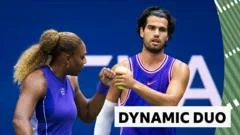 Williams and Alcaraz team up at US Open