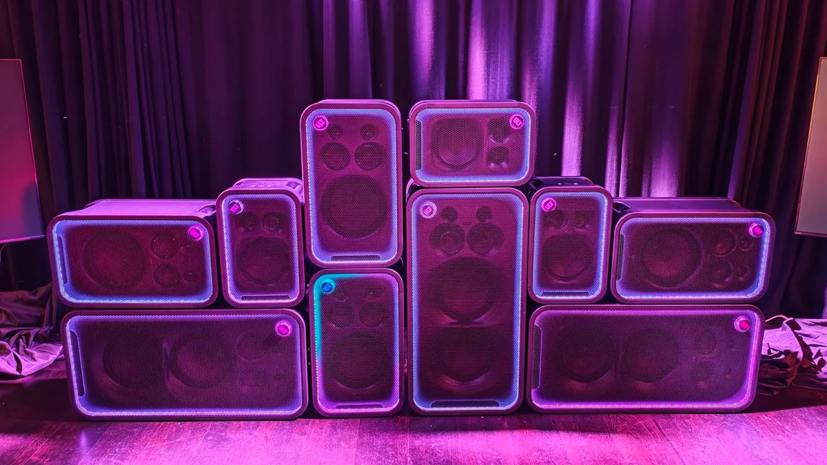 I tried Sony's new ULT Tower party speakers, and they shook me to my core — here's everything you need to know about the striking new models