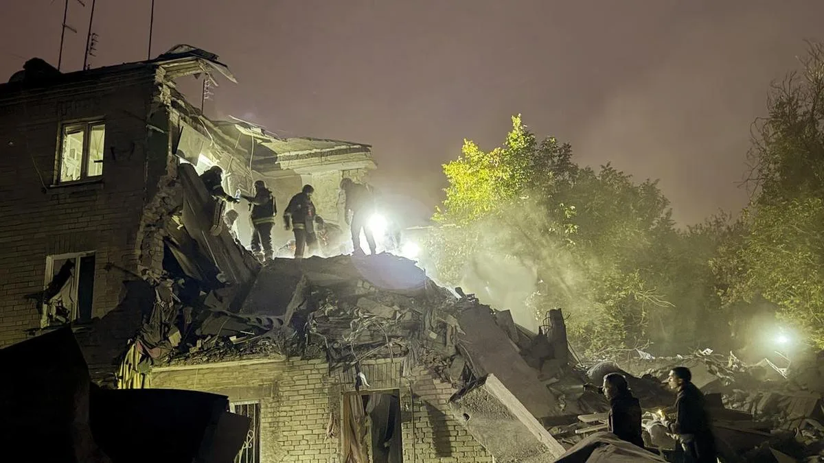 Death toll from attack on Zaporizhzhia rises to 20