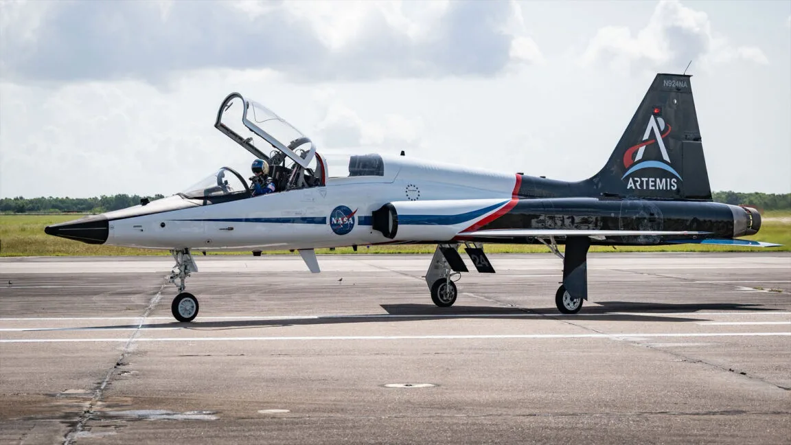 The iconic T-38 jets flown by astronauts just got a spiffy new look