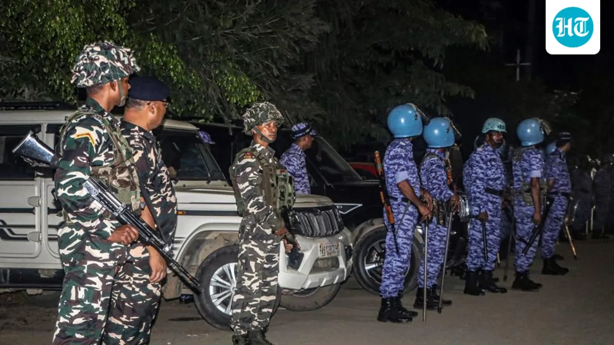 5 injured in 2 separate gunfire incidents in Manipur; 2 villages targeted by arson by armed militants