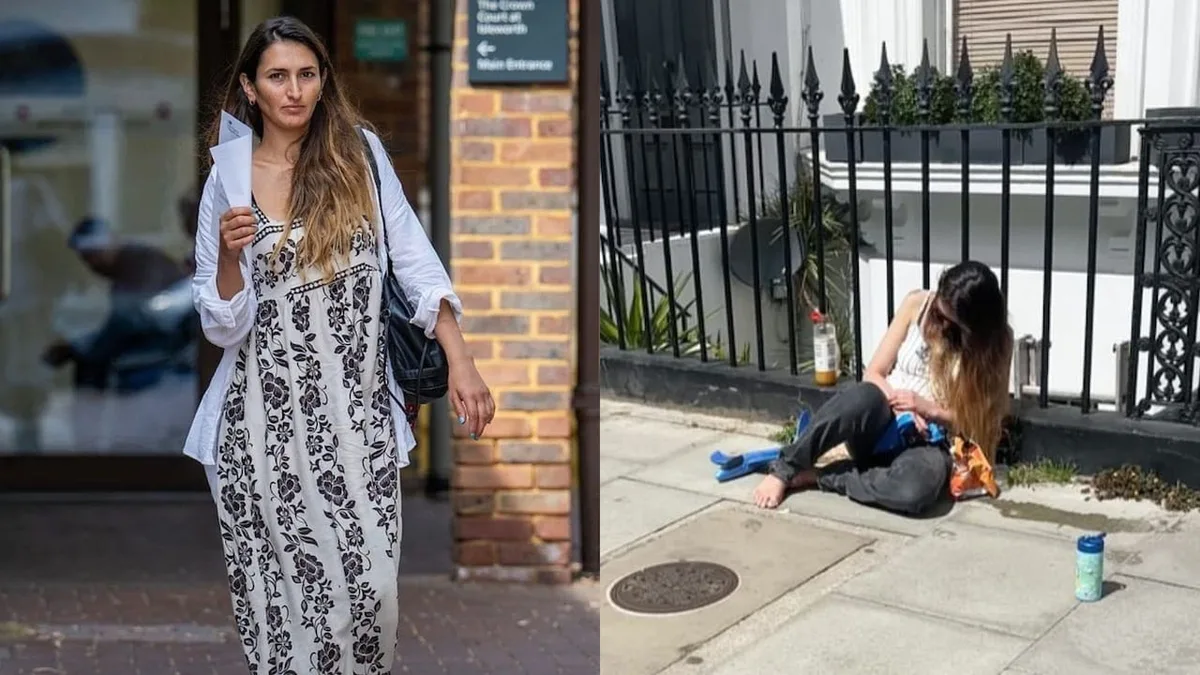 Toddler Beside Her, UAE Royal Passes Out On London Street After Cocaine Binge
