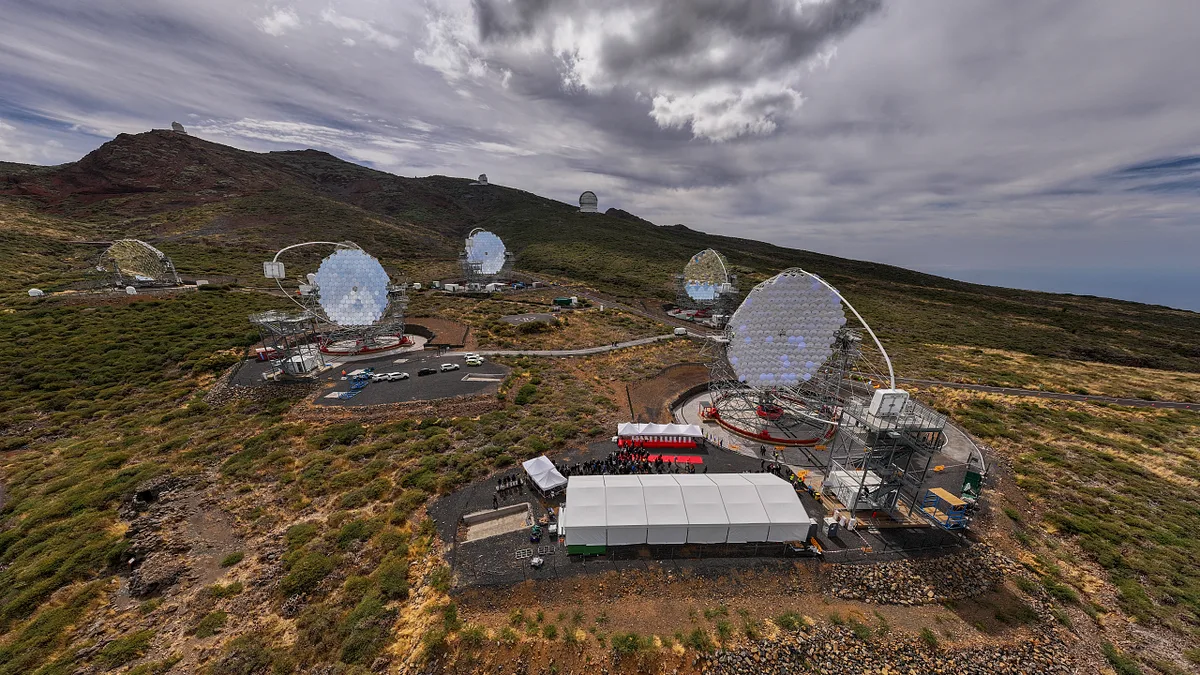 Neues Observatorium: Neue Gammastrahlenteleskope auf La Palma eingeweiht