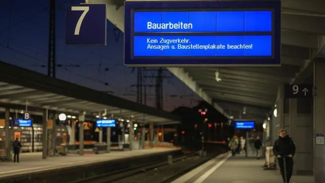 Neue Sperrungen: Wieder Ausfälle und Ersatzbusse: Bahn startet Großbaustellen