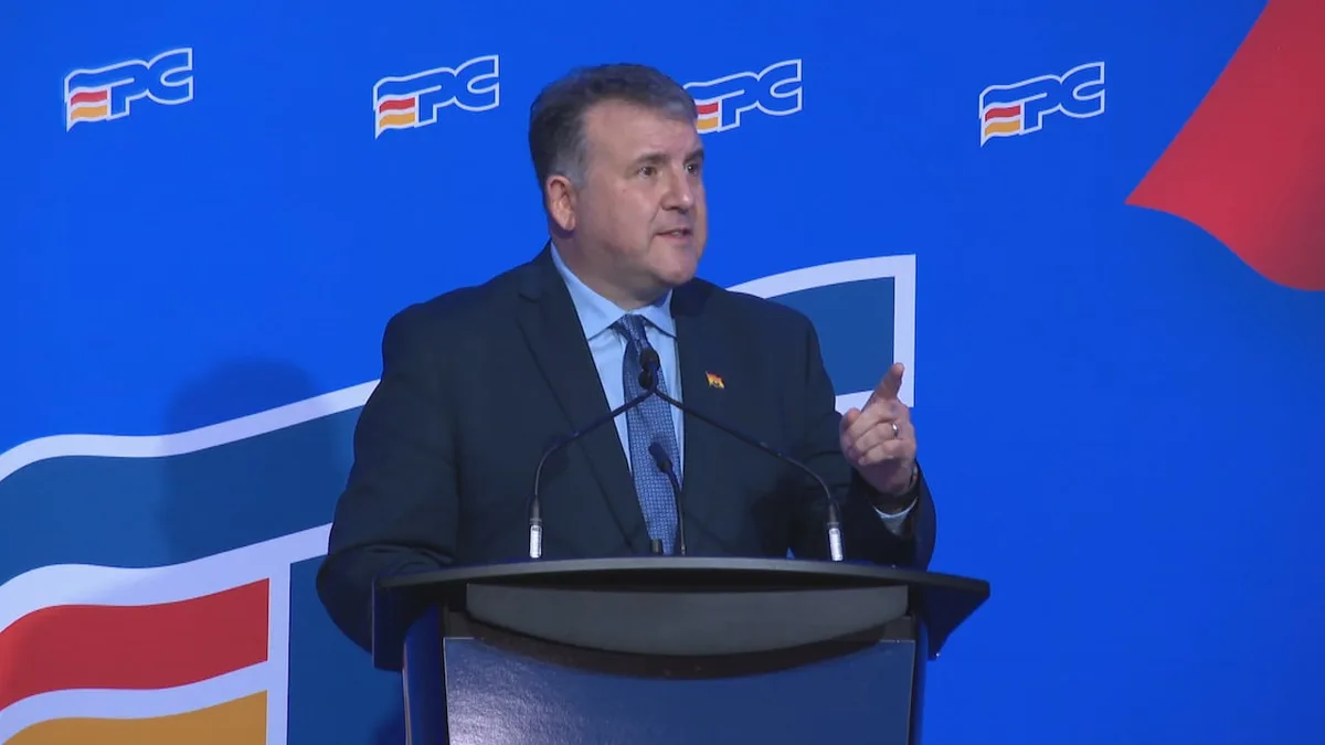 Former PC minister Daniel Allain wins party leadership