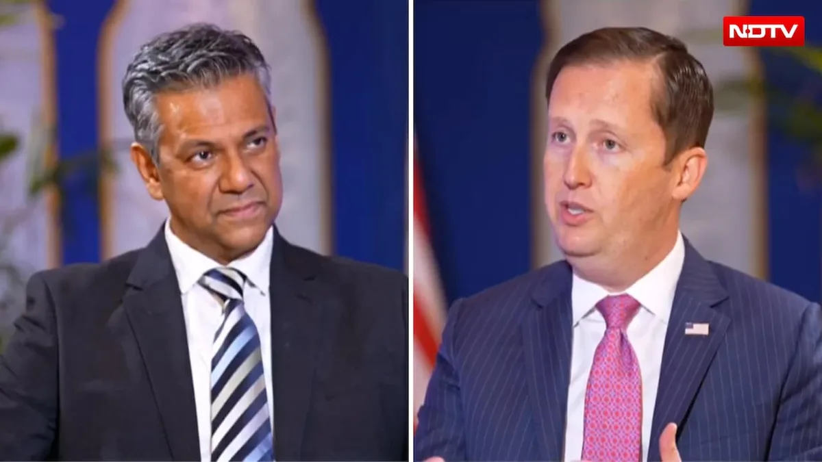 'Very Close, Will Happen': US Envoy Sergio Gor To NDTV On Trade Deal