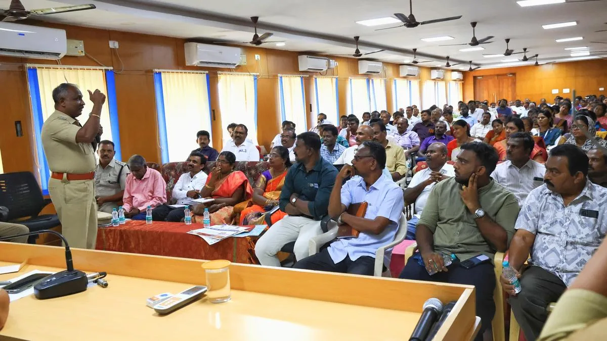 Thoothukudi SP urges teachers to step up awareness on drug prevention