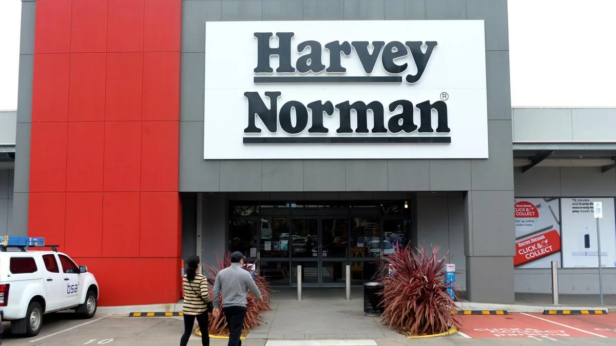 Harvey Norman warns of sales slowdown following federal budget, rate rises