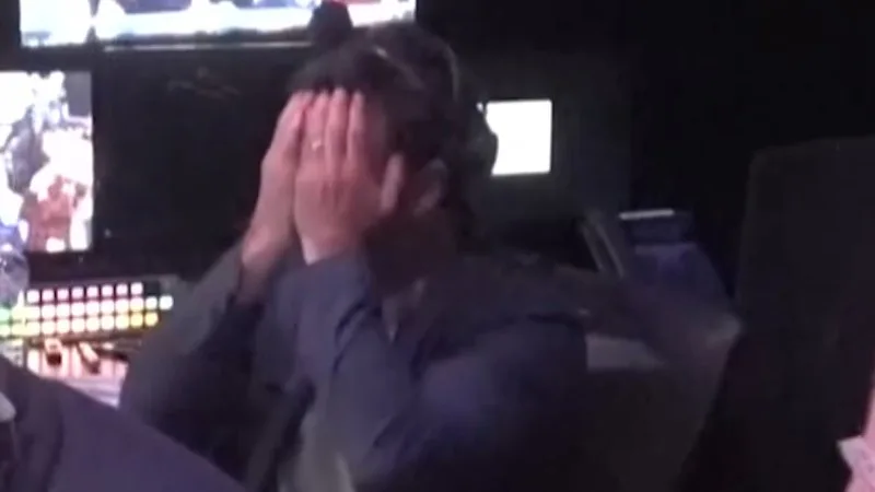 Joey's classic reaction to Knights win