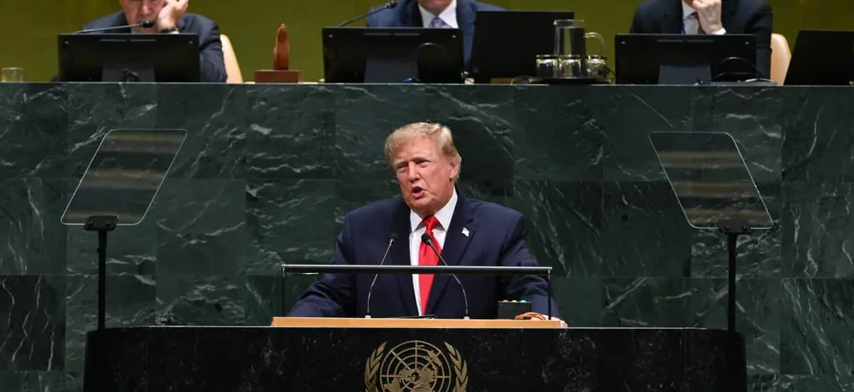 Trump's UN message on Iran was blunt. His AI pitch raised eyebrows