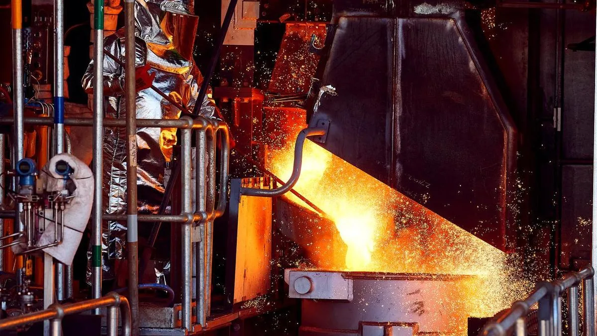 Hot out the oven: green iron trial produces first metal