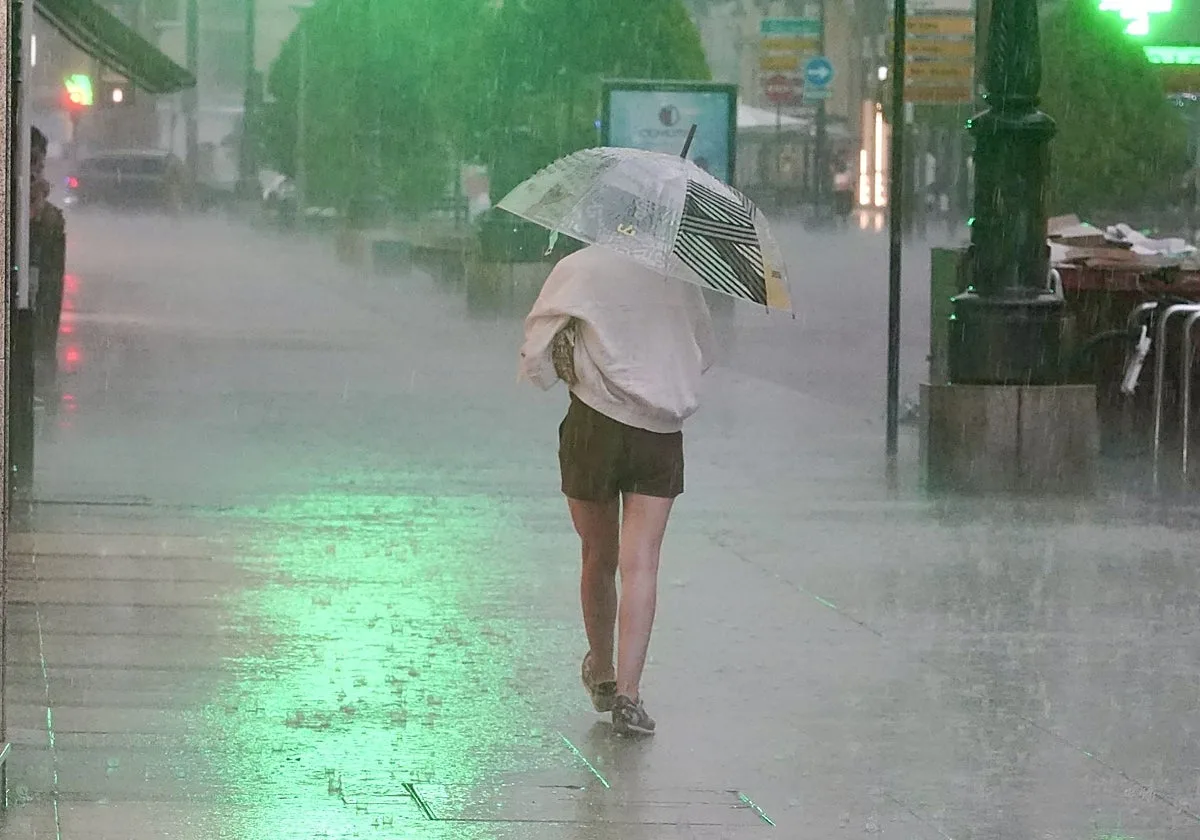 Aviso amarillo este lunes por lluvias en León, Zamora, Salamanca y Ávila