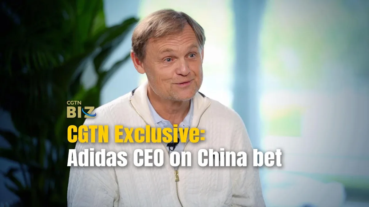 Adidas CEO: Competition with Chinese brands makes us better