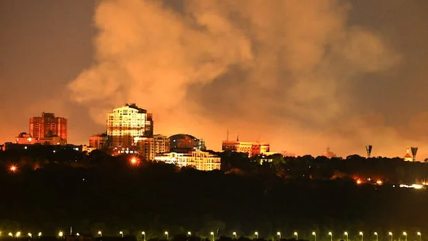 Deadly Russian missile attack in Kyiv leaves parts of capital without power