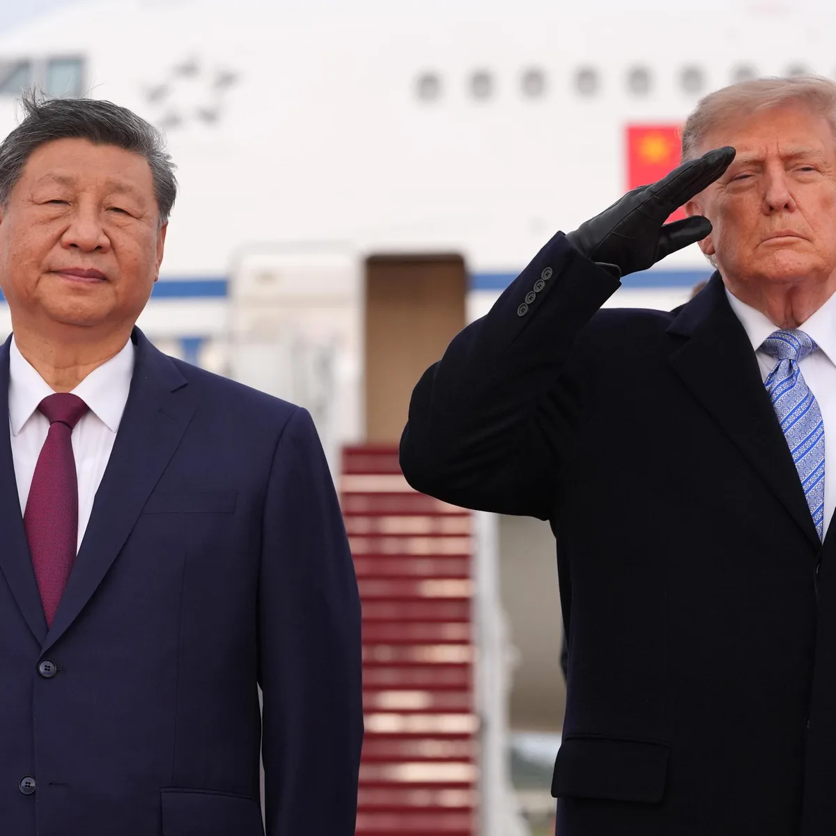 Washington - Chinas Präsident Xi zu Staatsbesuch in den USA eingetroffen
