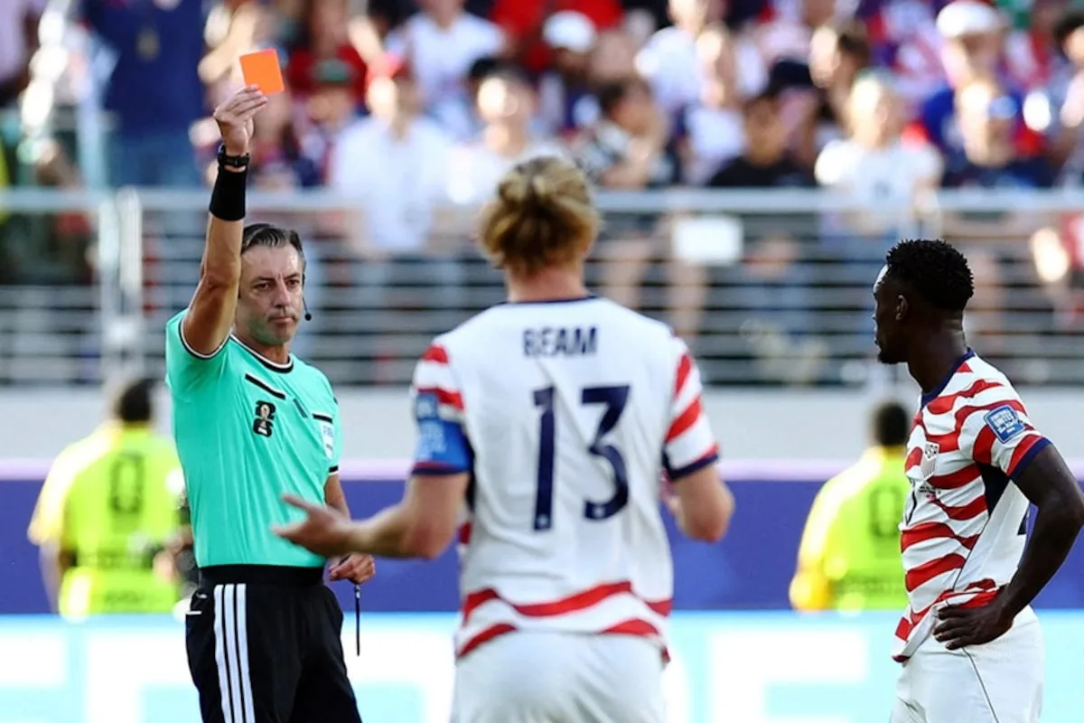 Fifa to amend rule that led to Folarin Balogun red-card overturn at World Cup