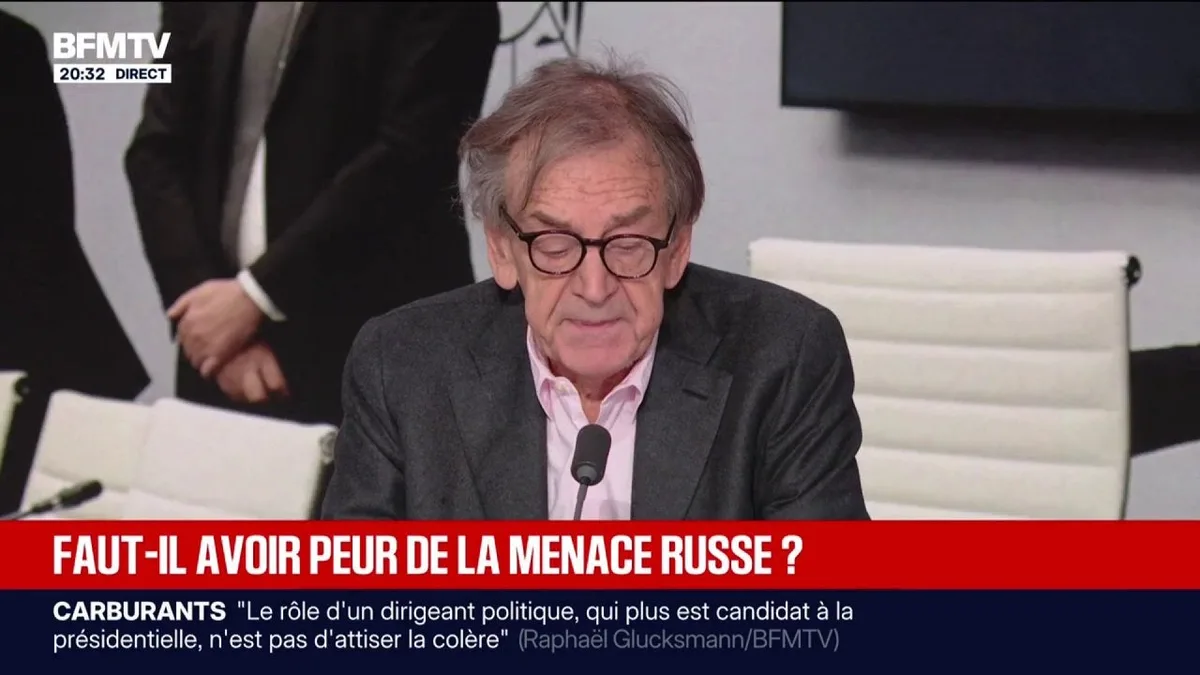 Menace russe: "Il faut garder les yeux ouverts", déclare Alain Finkielkraut, philosophe et essayiste