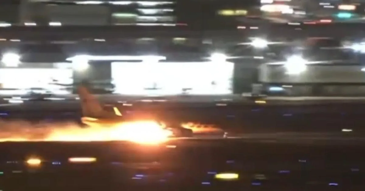 Here's what caused a fire on a DHL cargo plane as it landed in Los Angeles