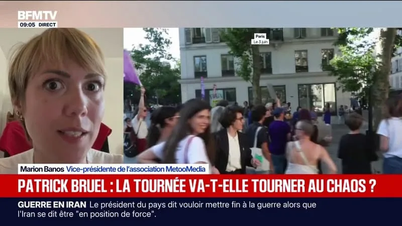 Affaire Patrick Bruel: "N'importe qui faisant l'objet de 32 plaintes pour un crime serait éloigné de la société", estime la vice-présidente de MetooMedia