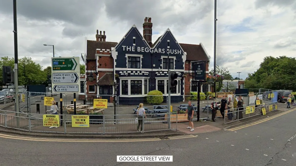 Man dies after stabbing outside 'birthday bash' pub event