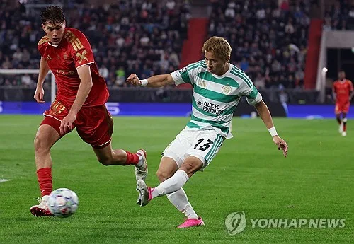 양현준 1호 도움에도…셀틱, LASK에 4-5 역전패 UCL 본선행 불발
