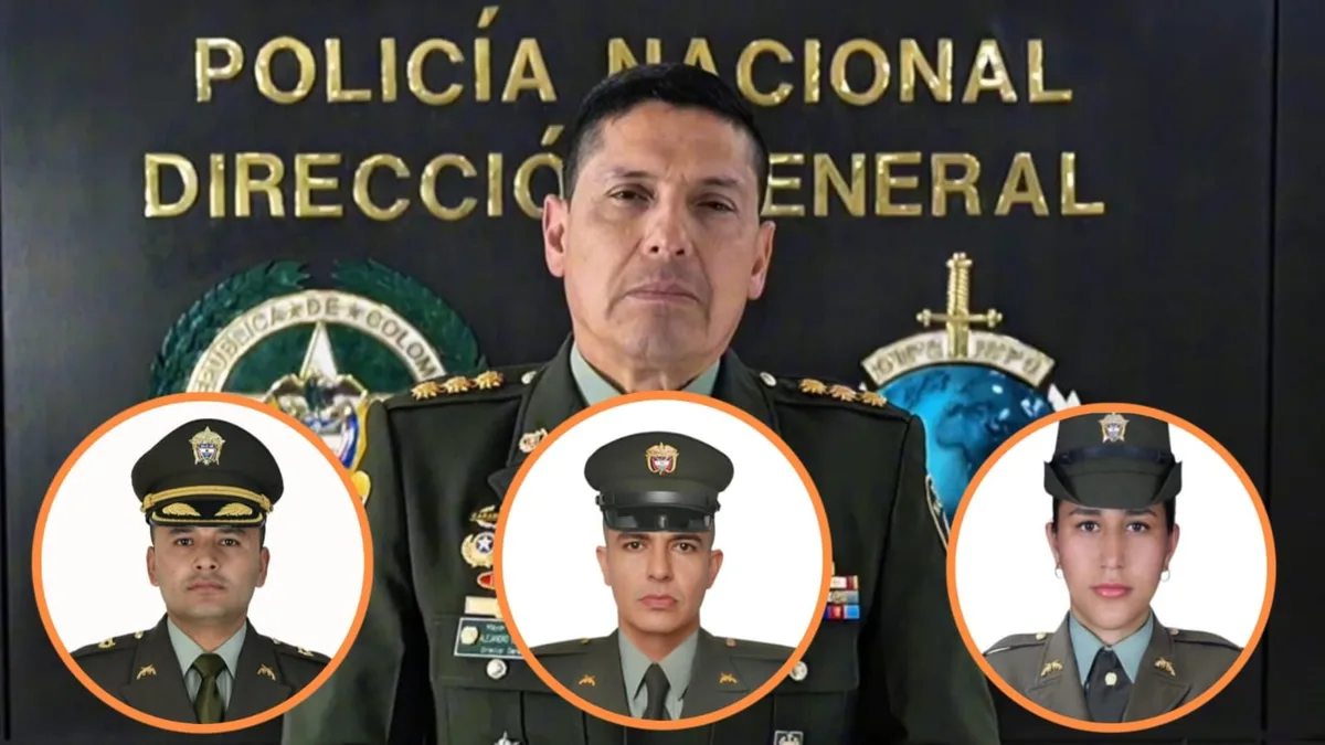 Director de la Policía rechazó el secuestro de tres uniformados en Norte de Santander: “La libertad de quienes protegen al país no se negocia”