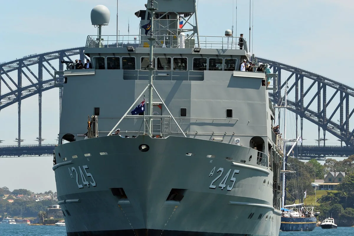 Hidden cameras found in women’s showers on Australian navy ship