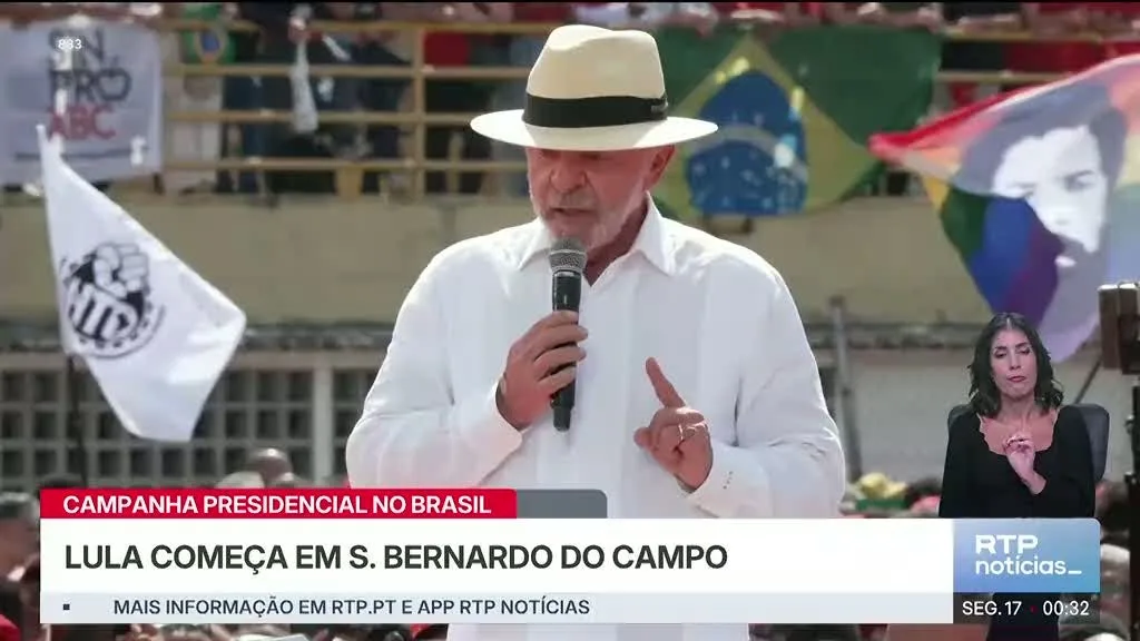 Lula abre corrida presidencial onde se afirmou como líder sindical