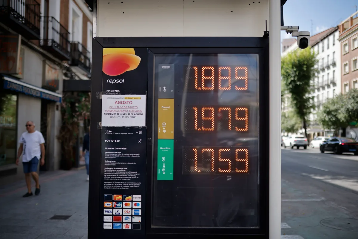 Los carburantes disparan la inflación al 4,3% en agosto, la tasa más alta desde 2023
