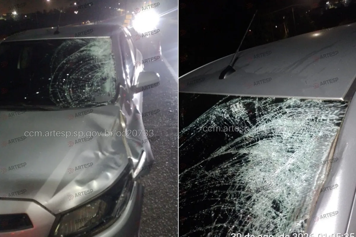 Homem morre atropelado ao tentar atravessar Via Anchieta