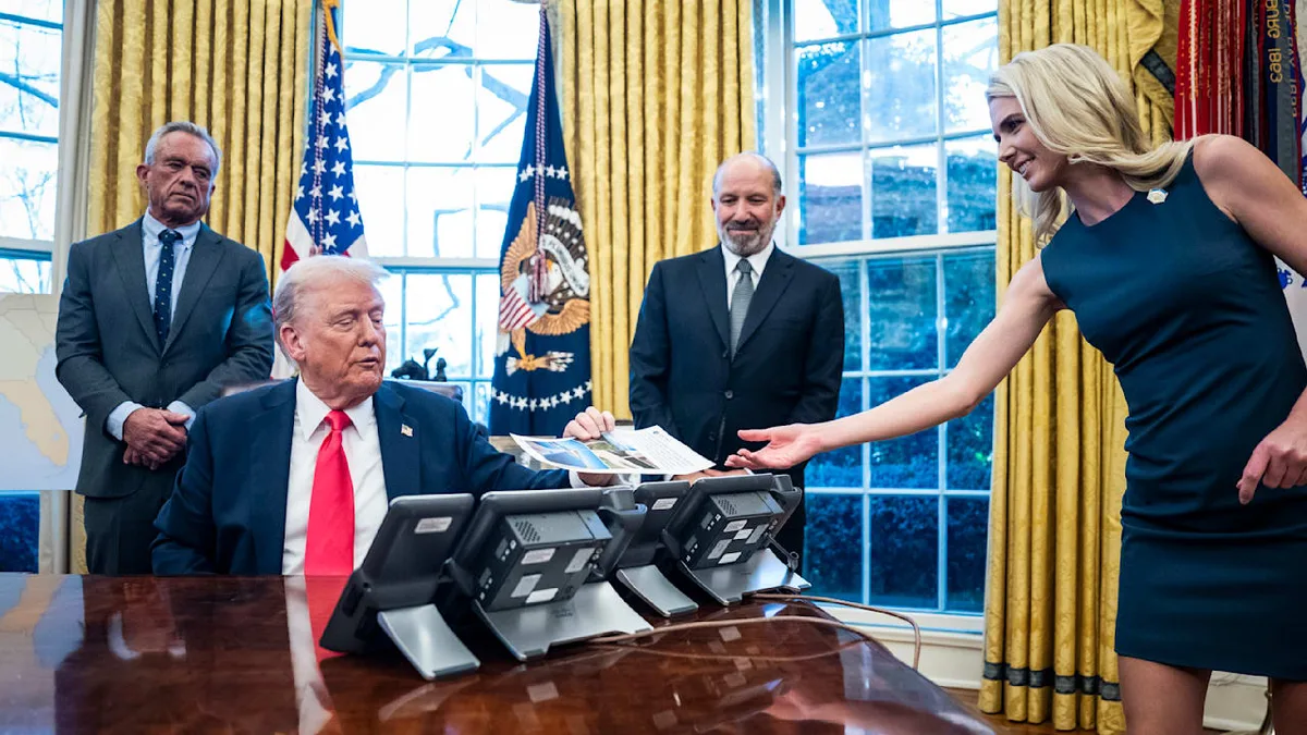 Natalie Harp immer an Trumps Seite - „Das würde sich keine Ehefrau wünschen“