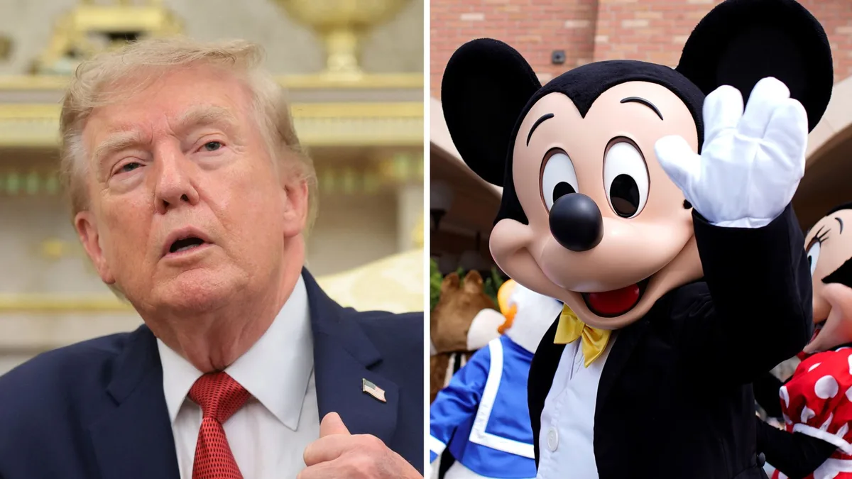 Disney sues over Trump's 'extraordinary assault on free speech'