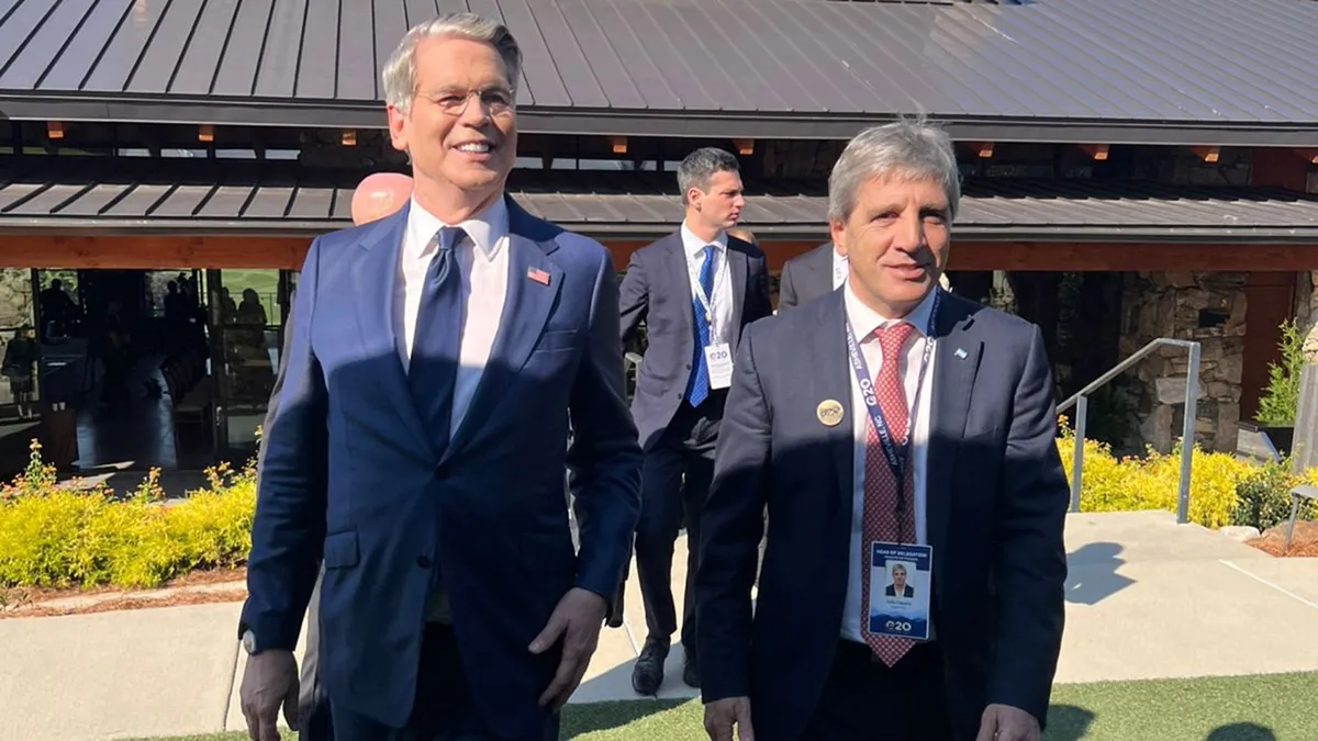 Luis Caputo, tras su participación en el G20 de Finanzas: “Nadie pregunta en Estados Unidos por los créditos en mora”