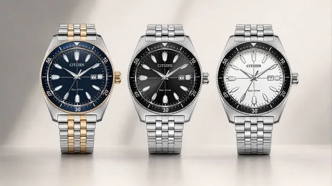 Adeus, trocas de bateria! Citizen lança nova linha de relógios AW191 Eco-Drive a luz solar