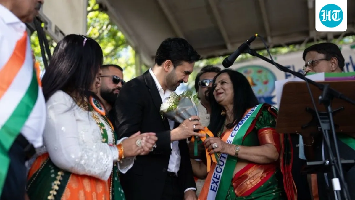Guinness World record set at Indian I-Day celebration in New York, mayor Zohran Mamdani attends