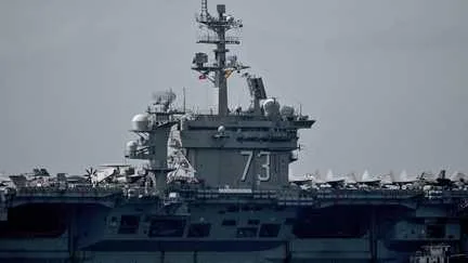 Un nouveau porte-avions américain est arrivé au Moyen-Orient, en remplacement du "Abraham Lincoln", déployé en mer durant des mois