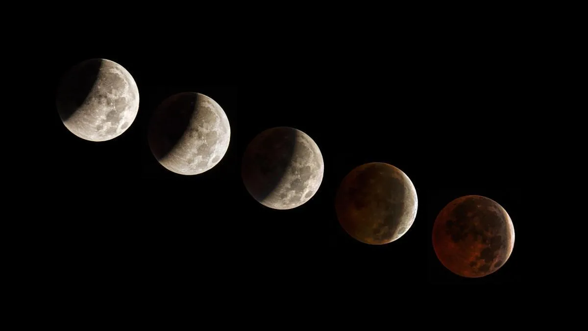El eclipse parcial lunar, a ojos de los lectores: las imágenes del fenómeno