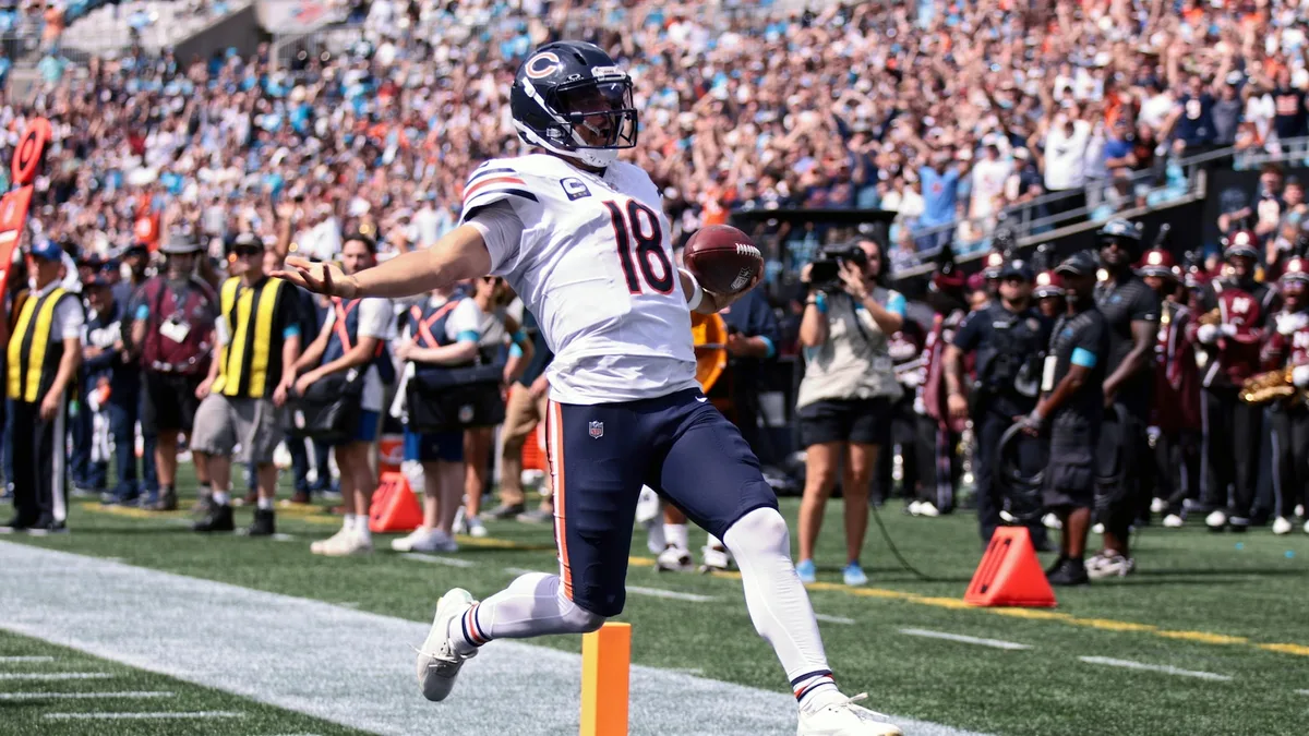 Caleb Williams and Bears trounce Panthers 59-37 in highest-scoring season opener in NFL history