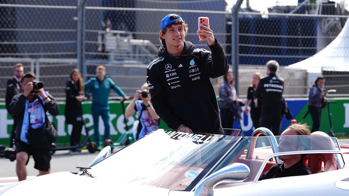 Formel 1: Das Monza-Gefühl: Antonellis erstes Heimspiel an WM-Spitze