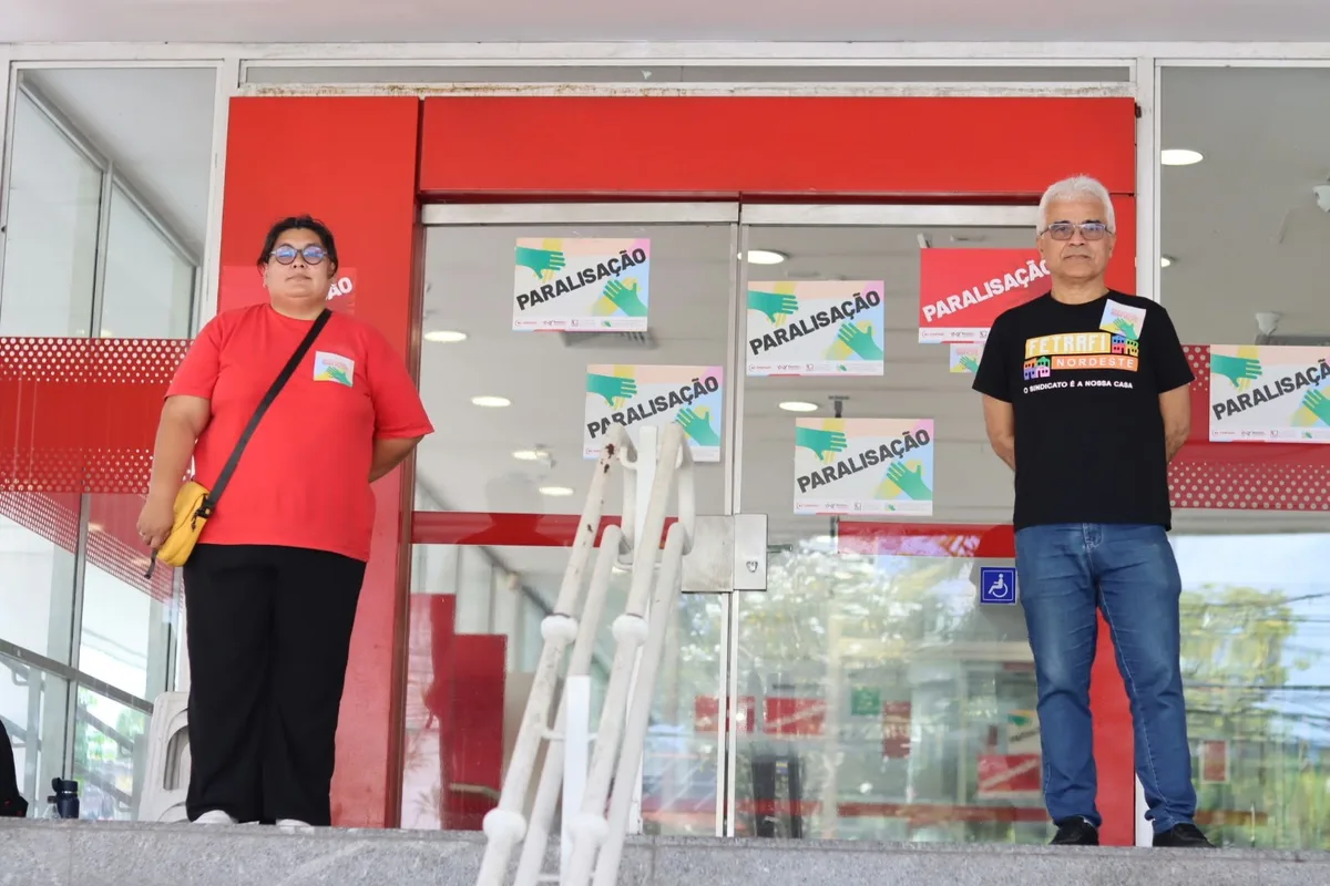 Paralisação dos bancários fecha mais de 80 agências por 24 horas em Pernambuco