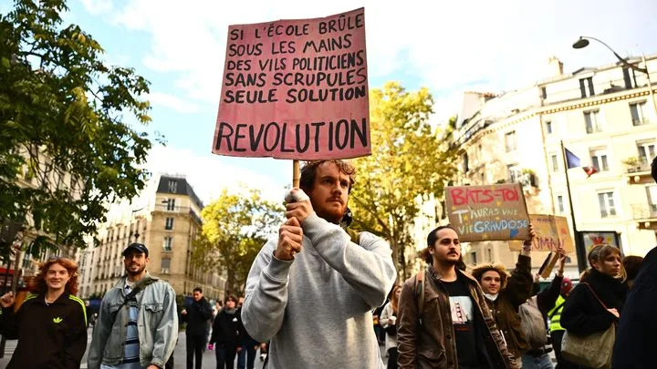 500 000 manifestants dans les rues, selon la CGT, et quelques heurts violents dans les grandes villes