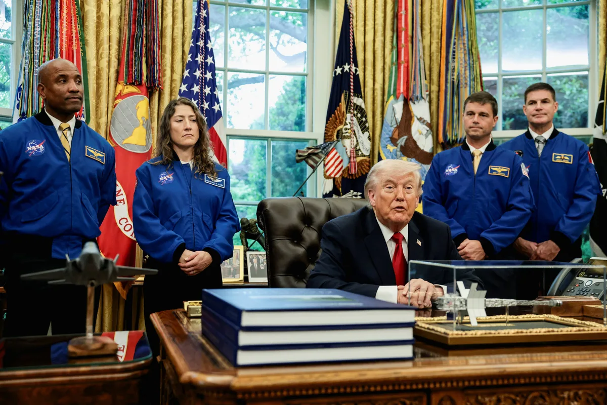 En vivo: Donald Trump entrega la Medalla de Honor a la tripulación de Artemis II