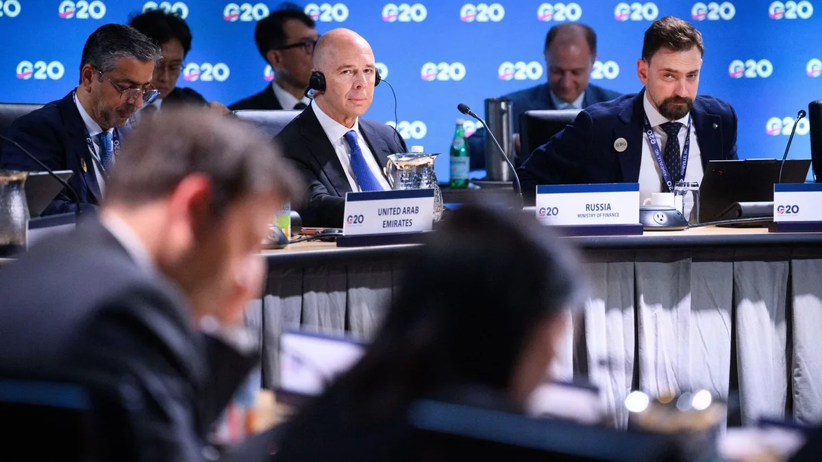 Diplomatischer Eklat: Auf US-Einladung: Russischer Finanzminister bei G20-Treffen